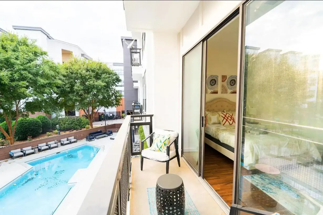 Luxury Apartment Uptown Wi-Fi Gym Pool Shops Food! Apt 228 Charlotte Amerikai Egyesült Államok
